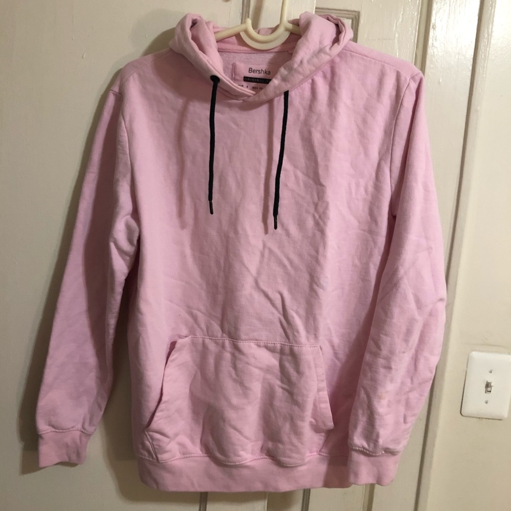 Bershka Small Pink Hoodie
